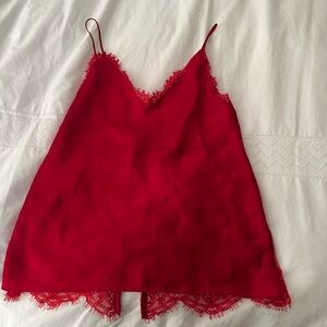 Red Victoria’s secret top
